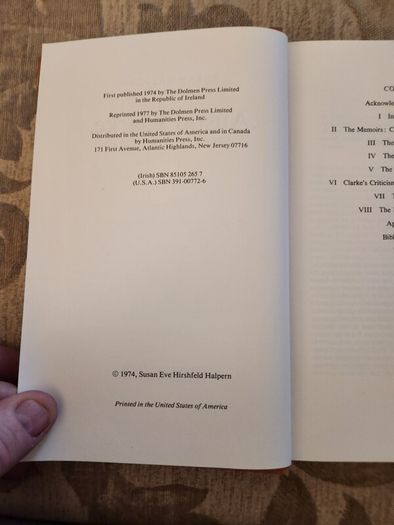 Austin Clark His Life And Works.  By Susan Halpern. Hardback In Very Good.