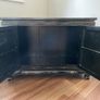 Beautiful Chinese Style Black Lacquer Cabinet , Hand-Painted Decoration Image 5