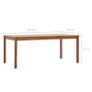9 Piece Dining Set Pinewood Honey Brown (Copy) Image 10