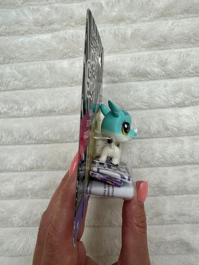 Hasbro Littlest Pet Shop 1-51 Sapphire Rhinostar Rhino Dirty Please see pictures
