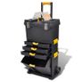 Tool Case Chest Tool Trolley Portable Image 3
