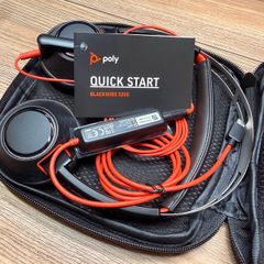 Poly Blackwire 5220 USB-C Stereo Headset - New, with Pouch