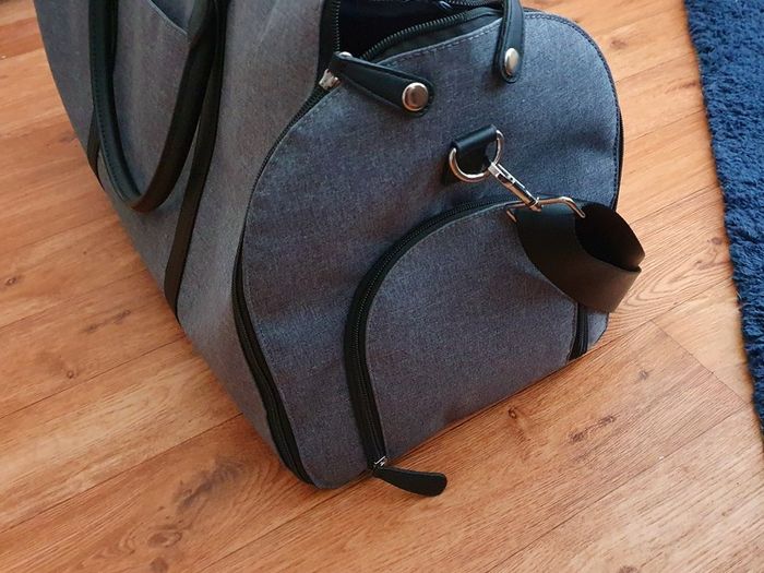 Weekender Travel Bag with Suit Carrier & Shoe Compartment