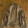 Naf naf suede leather jacket (Beige tan) Image 3