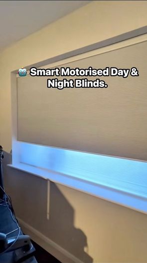 Smart Motorised Electric Remote control Blinds.