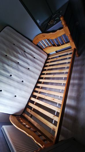 King Size bed frame  mattress, and Double bed with mattress, first see will buy