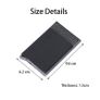 Slim Aluminum Wallet with Elasticity Back Pouch ID Credit Card Holder Mini RFID Wallet Automatic Pop Up Bank Card Case Men Purse Image 4