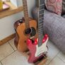 Handmade Oak guitar holder Image 3