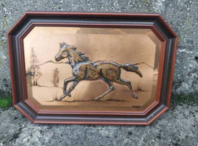 Copper Horse Wall hanging 3D