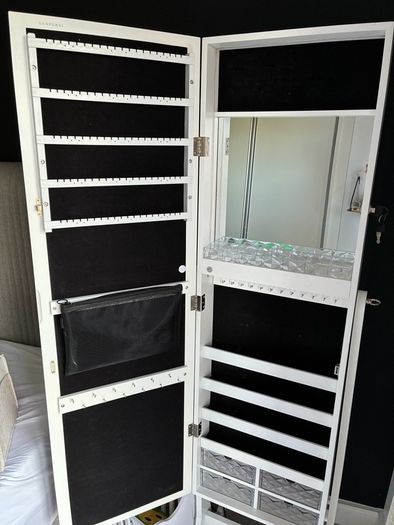 Mirror Jewellery Cabinet