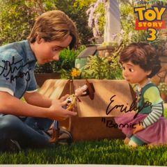 Toy Story double autograph