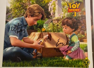 Toy Story double autograph