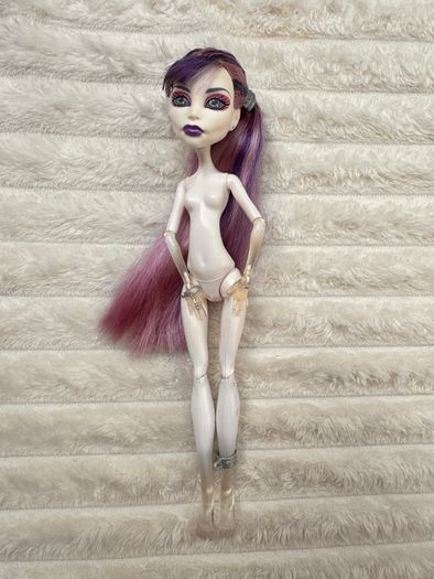 Monster High Doll Spectra Vondergeist Dot Dead Gorgeous Glue Dirty Hair Used Please see photos