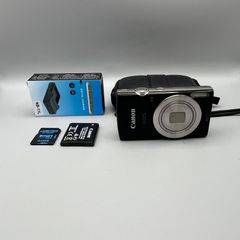 Canon IXUS 185 20MP Digital Camera Black - Full Kit