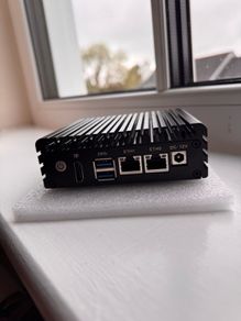 Fanless Mini PC Intel N3700 Barebone | pfSense Router Firewall | Dual LAN | ESXi/OpenWrt/Ubuntu | Industrial Micro PC