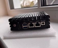 Fanless Mini PC Intel N3700 Barebone | pfSense Router Firewall | Dual LAN | ESXi/OpenWrt/Ubuntu | Industrial Micro PC