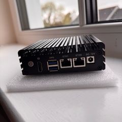 Fanless Mini PC Intel N3700 Barebone | pfSense Router Firewall | Dual LAN | ESXi/OpenWrt/Ubuntu | Industrial Micro PC