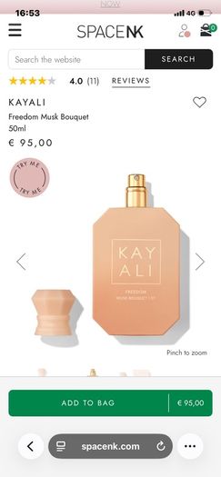 New Kayali Freedom Musk Bouquet Edp 50mls
