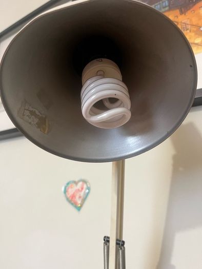 Vintage Angelpoise style table lamp