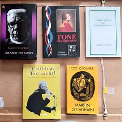 Five Mairtin O Cadhain Irish Books