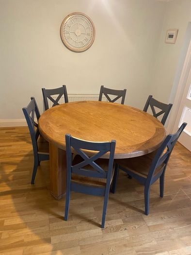 Solid wood kitchen table