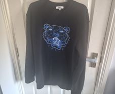 Mens Kenzo Black Jumper brand XXL