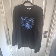 Mens Kenzo Black Jumper brand XXL