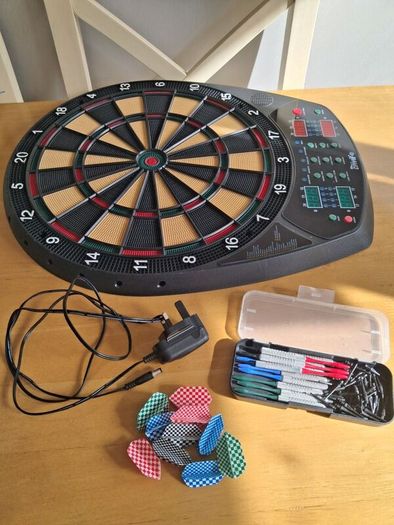 Crivit Electronic Dart Game With Darts & Instruction Manuel - RRP - 29.99
