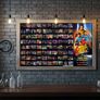 Wall Art  Star Trek TOS broadcast history  archive. Every episode. A1 Gloss. Image 10