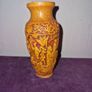 Hand carved Asian resin vase Image 5