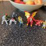Small toys Godzilla/gigan/ king gidhora and others Image 3