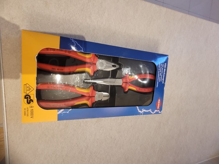Knipex VDE Pliers set