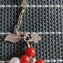 Necklace and bracelet stones silver set Image 2