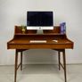 Mid Century Danish Teak Desk & Chair Image 10