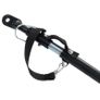 Bike Cargo Trailer 130x73x48.5 cm Steel Black Image 10