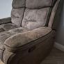 3&2 flux grey reclining suite Image 4
