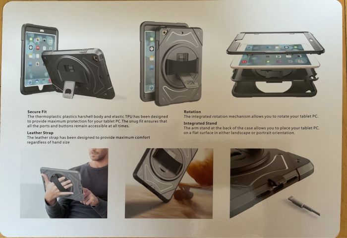 ipad 9,7" super protection case
