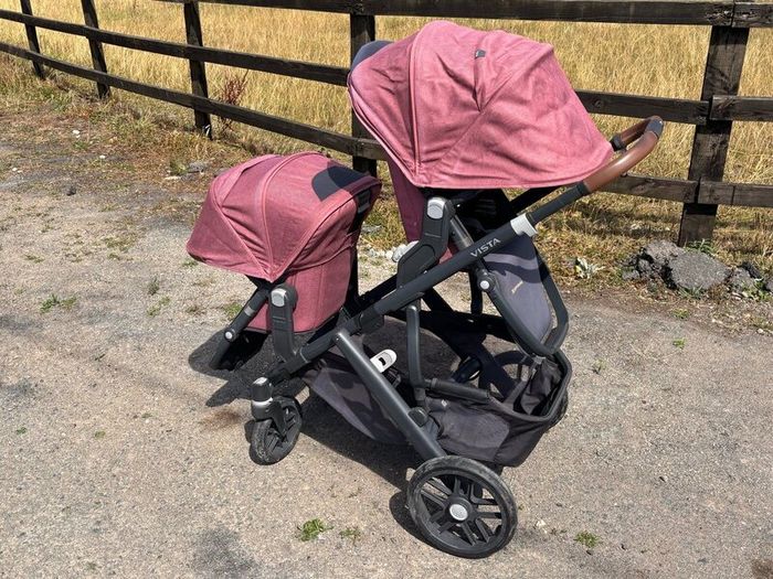 UPPAbaby Vista V2 Double Stoller + Rumble Seat