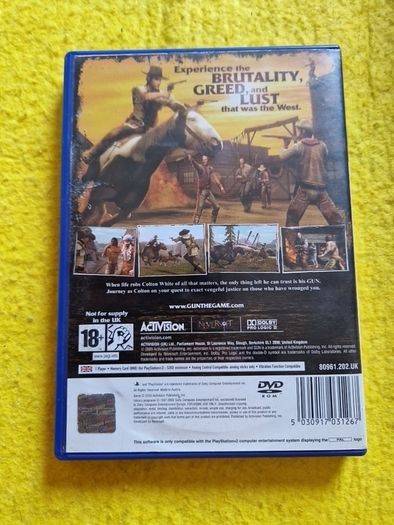 Gun  PlayStation2 Ps2 games Original