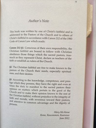 Quo Vadis ? Collegiality In The Good Of Cannon Law. By Mary Mcaleese. First Edition Hardback With Dustjacket In Good Condition.