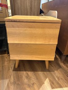 solid wood bedside tables