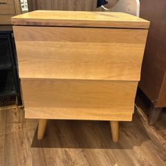 solid wood bedside tables