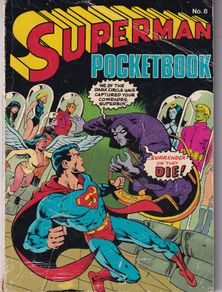 Superman Pocketbook #8 Legion Of Super Heroes 1979 Egmont Publishing