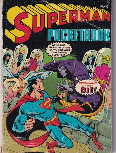 Superman Pocketbook #8 Legion Of Super Heroes 1979 Egmont Publishing