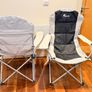 2x SUNMER Deluxe Padded Camping Chairs Image 2