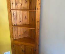 pine corner kitchen unit