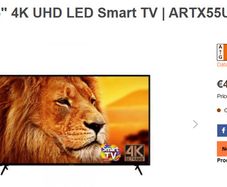 Nordmende 55" 4k Uhd Led Smart Tv | Artx55uhd