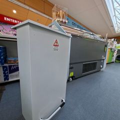 Commercial METAL PEDAL bin