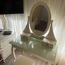 IKEA dressing table with mirror and stool Image 4