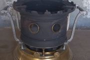 ANTIQUE  le Tropique twin wick burner camping stove working Brass and metall